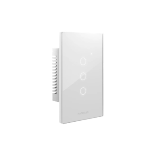 LLAVE PERSIANA INTELIGENTE WIFI DE 1 CANAL PARA EMBUTIR BLANCA (LINEA ROMA)